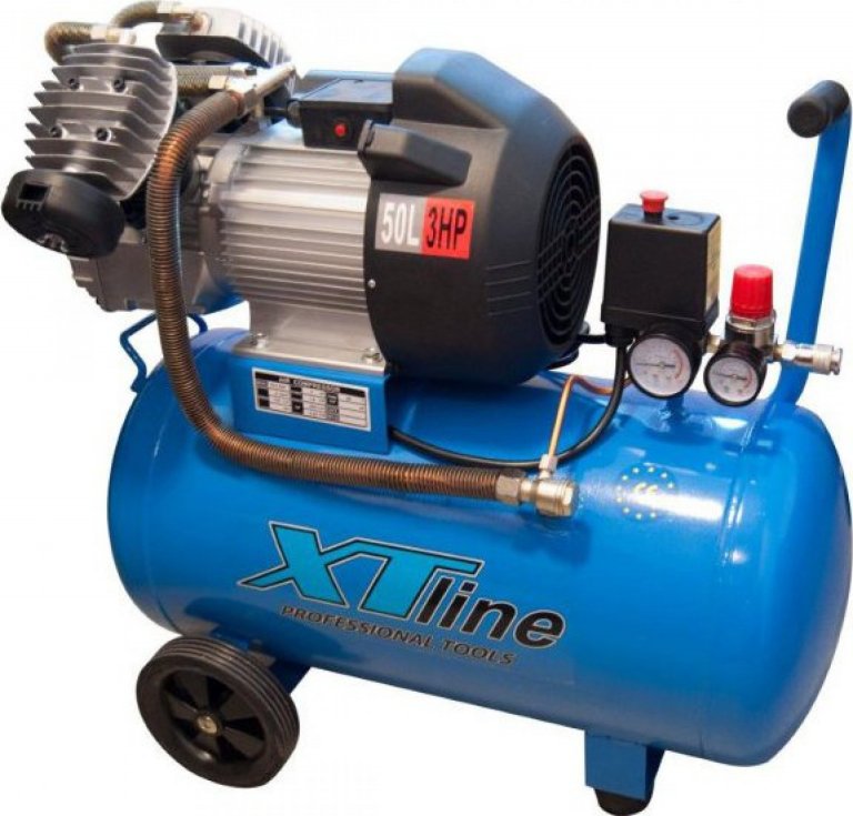 XTline Kompresor 3,0HP 2,2KW 8bar 50L