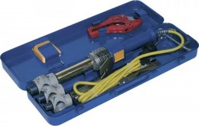 Dytron svářečka v kufru trnová P4a 650W MINI modrá s nástavci 20